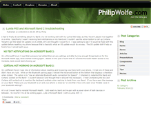 Tablet Screenshot of philipwolfe.com